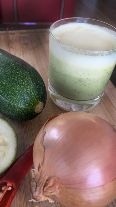 courgette cappuccino